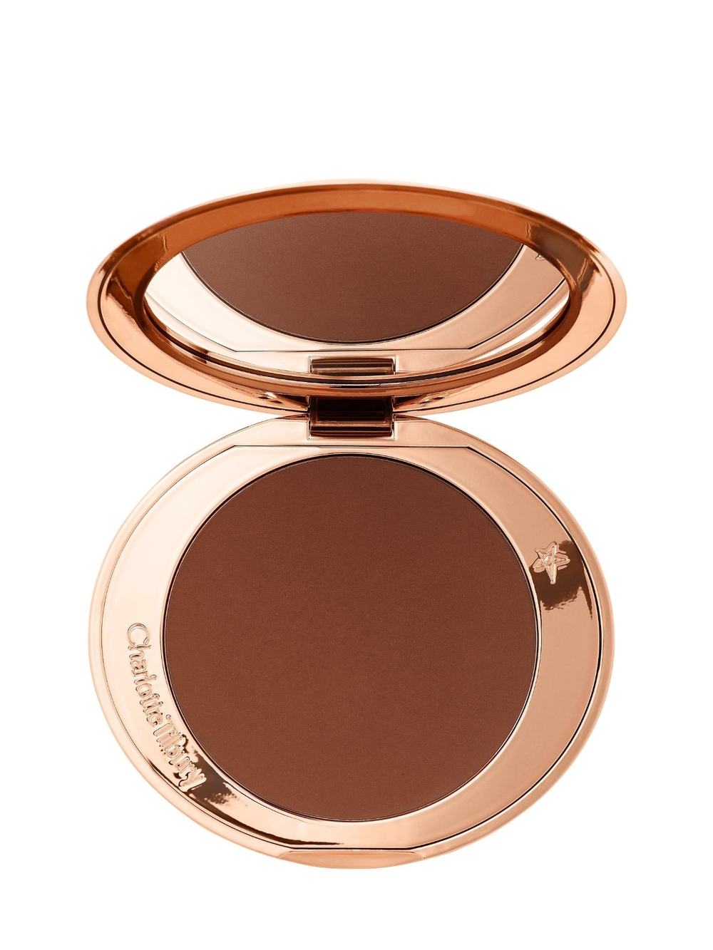 Charlotte Tilbury Airbrush Bronzer Matte Bronzer In Shade 4 Deep/Fonce NIB